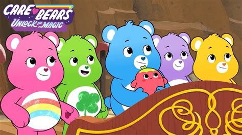 Cast of characters unlocking magic in care bears